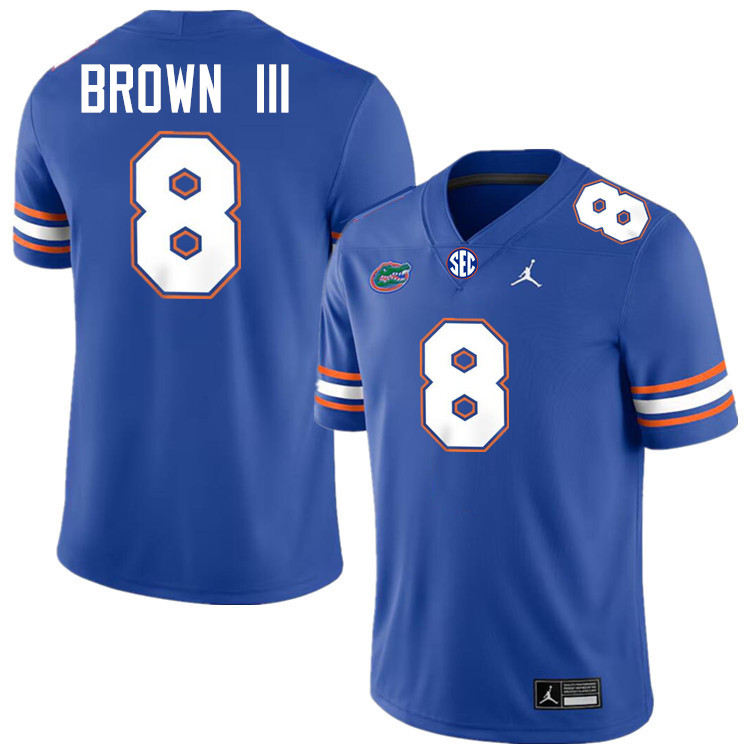 #8 Vernell Brown III Gators Jersey,Florida Gators College Football Jerseys Stitched-Royal  #8 Vernell Brown III Gators Jersey,Florida Gators College Football Jerseys Stitched-Royal